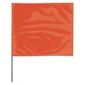 Zoro Select Marking Flag, Orange, Blank, Vinyl, PK100 2318O-200