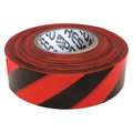 Zoro Select Flagging Tape, Red/Black, 300ft x 1-3/8 In SRBK-200