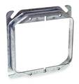 Raco Mud Ring, NOVAL Accessory, 2 Gang, Galvanized Zinc, Square Box 779