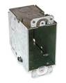 Raco Electrical Box, 18 cu in, Switch Box, 1 Gang, Galvanized Zinc, Rectangular 590