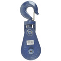 B/A Products Co Snatch Block, Wire Rope, 7/8 in Max Cable Size, 30,000 lb Max Load, Painted 6I-15T8