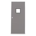 Ceco Vision Light Steel Door with Glass, 84 in H, 36 in W, 1 3/4 in Thick, 18-gauge, Type: 1 CHMD X VL30 70 X CYL-CE-18ga-WG