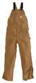 Carhartt Bib Overall, Brown, 48x32, 16 cal/cm2 101627-211 48 32