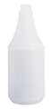 Zoro Select 24 oz. Clear, Plastic Bottle, 3 Pack 130294