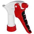 Zoro Select 9-1/4"Red/White, Plastic Trigger Sprayer, 6 Pack 110554