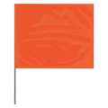 Presco Marking Flag, Orange, Blank, PVC, PK100 4530O-200