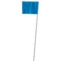 Zoro Select Marking Flag, Blue, Blank, Vinyl, PK100 3LVD1