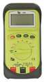 Test Products Intl Digital Multimeter, 600 Max. AC Volts, 600 Max. DC Volts, 400 mA Max. AC Amps, 400 mA Max. DC Amps 126