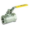 Sharpe Valves 1/4" FNPT Stainless Steel Ball Valve Inline 4353010740