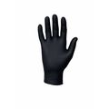 Ansell MK-296, Exam Gloves, 4.7 mil Palm, Nitrile, Powder-Free, M, 100 PK, Black MK-296-M