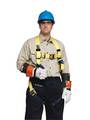 3M Dbi-Sala Arc Flash Full Body Harness, L, Nylon 1110751