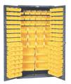 Durham Mfg Extra-Heavy Duty Bin Cabinet, 36 in W, 72 in H, 24" D, 132 Bins 3501-BDLP-132-95