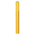Zoro Select Post Sleeve, 8 In Dia., 57 In H, Yellow 1738