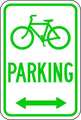 Lyle Bicycle Parking Sign, 18" x 12, D4-3D-12HA D4-3D-12HA