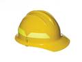 Bullard Fire Helmet, Yellow, Front Brim FCYLR