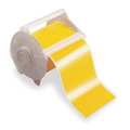 Brady Label Tape Cartridge, Yellow, Labels/Roll: Continuous 113117
