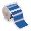 Brady Label Tape Cartridge, Blue, Labels/Roll: Continuous 113129
