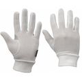 Zoro Select Glove Liners, White, Lurex/Nylon, Univ, PR 3PWU9