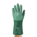 Ansell 12" Chemical Resistant Gloves, Neoprene, 10, 1 PR 08-352