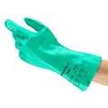 Ansell 12" Chemical Resistant Gloves, Nitrile, 8, 1 PR 39-122