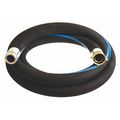 Continental 4" ID x 20 ft Rubber Water Suction Hose BK 3P657