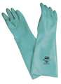 Honeywell North 18" Chemical Resistant Gloves, Nitrile, 9, 1 PR LA258G/9