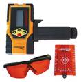 Johnson Level & Tool Red Beam Laser Detector Kit w/Clamp 40-6720