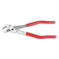 Proto 4 1/16 in Straight Jaw Tongue and Groove Plier Serrated, Plastic Grip J235