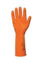 Honeywell North 15" Chemical Resistant Gloves, Natural Rubber Latex, 11, 1 PR ATCP1815/O/11