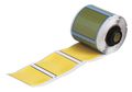 Brady Blank Label Yellow, Pk50 PSPT-1000-175-YL