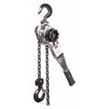 Dayton Lever Chain Hoist, 3,000 lb Load Capacity, 20 ft Hoist Lift, 1 7/64 in Hook Opening 3TP96