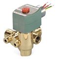 Redhat 120V AC Brass Quick Exhaust Solenoid Valve, Normally Closed, 3/8 in Pipe Size EF8321G002