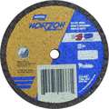 Norton Abrasives CutOff Wheel, NorZon Plus, 4"x.062"x1/4" 66243510676