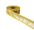 Zoro Select Barricade Tape, Yllw/Slvr/Blk, 1000 ft RB3103Y811-200