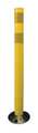 Zoro Select Delineator Post, Height 28 In, Yellow 04-728Y