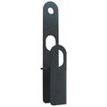 Zoro Select Flashing Lamp/Flag Holder, Steel, 1 3/4 in H, 7 3/4 in W, Black Wrinkle VG-1020