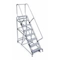 Cotterman 120 in H Steel Rolling Ladder, 9 Steps, 800 lb Load Capacity 2609R2632A3E12B4W5C1P6