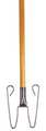 Rubbermaid Commercial 54" Wire Dust Mop Frame and Handle, Natural, Wood FGU110000000