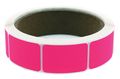Zoro Select Blank Square Label Pink 1"W, Pk500 3VCR5
