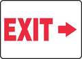 Accuform Exit Sign, ExitArrow, 7"X10 MADM926VP