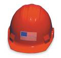 Accuform Hard Hat Label, 2-1/8 In. H, 4 In. W, PK5 LHTL673