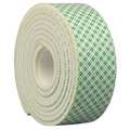 3M 3M 4004 Double Coated Foam Tape 2" x 5yd, White, 1/4" thick 4004