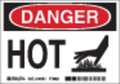 Brady Danger Label, Self-Adhesive, PK5 86141