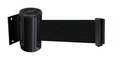 Tensabarrier Belt Barrier, Black, Belt Color Black 896-STD-33-STD-NO-B9X-C