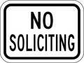 Lyle Traffic Sign, 9 x 12In, BK/WHT, Text SL-016-12HA