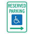 Lyle Reserved Parking Parking Sign, 18" x 12, FD01R FD01R