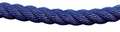 Lawrence Metal Barrier Rope, 1-1/2 In x 6 ft, Blue ROPE-TWST-23-06/0-X-XXXX-XX