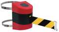 Tensabarrier Belt Barrier, Red, Belt Yellow/Black 897-15-C-21-NO-D4X-A