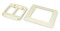 Legrand Device Bracket, Ivory, Steel, Brackets WSB07-2A