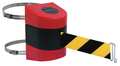 Tensabarrier Belt Barrier, Red, Belt Yellow/Black 897-24-C-21-NO-D4X-A